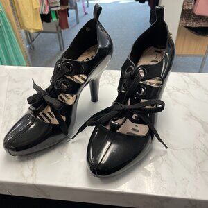 Melissa Black Shoes Size 8